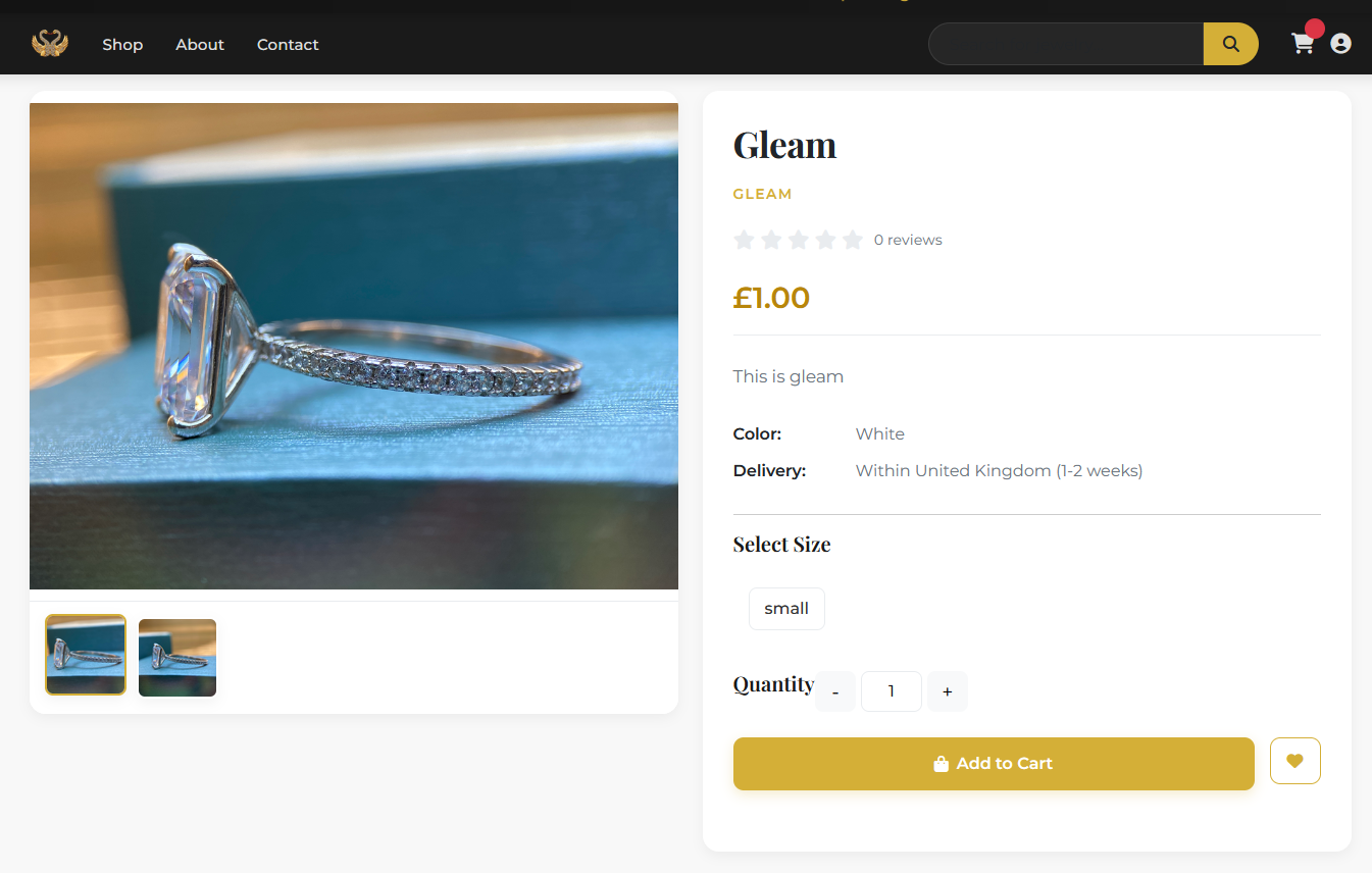 Very Basic E-commerce